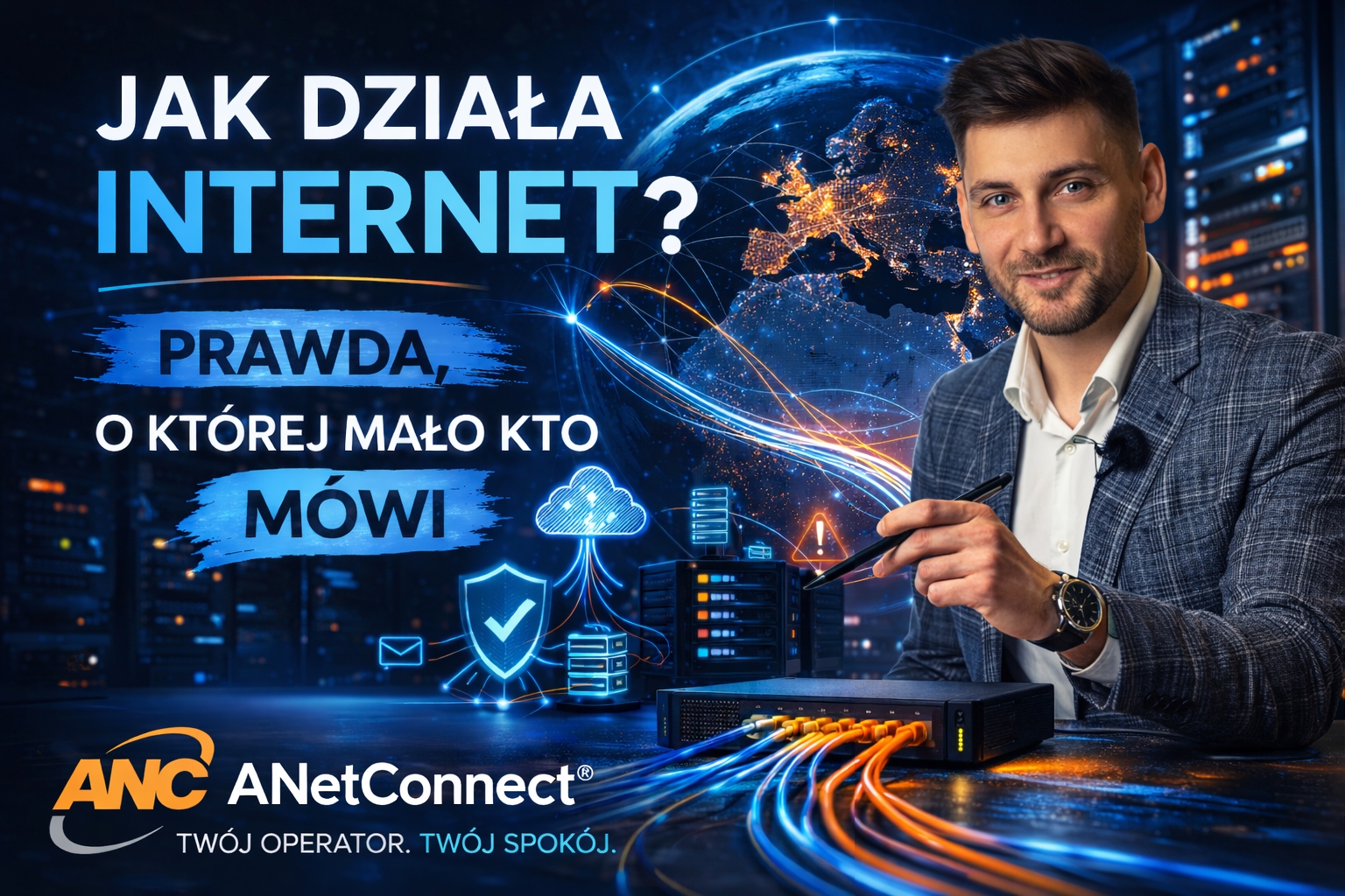 Jak działa Internet? Prawda, o której mało kto mówi - film prezentacyjny ANetConnect