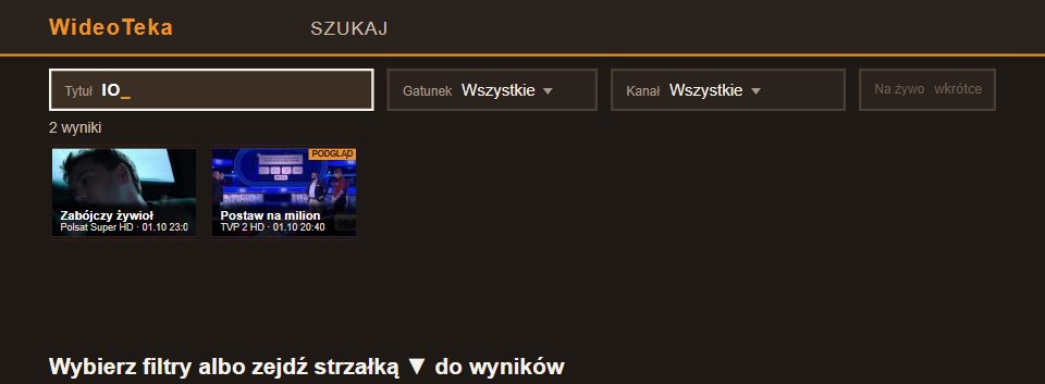 Szukanie